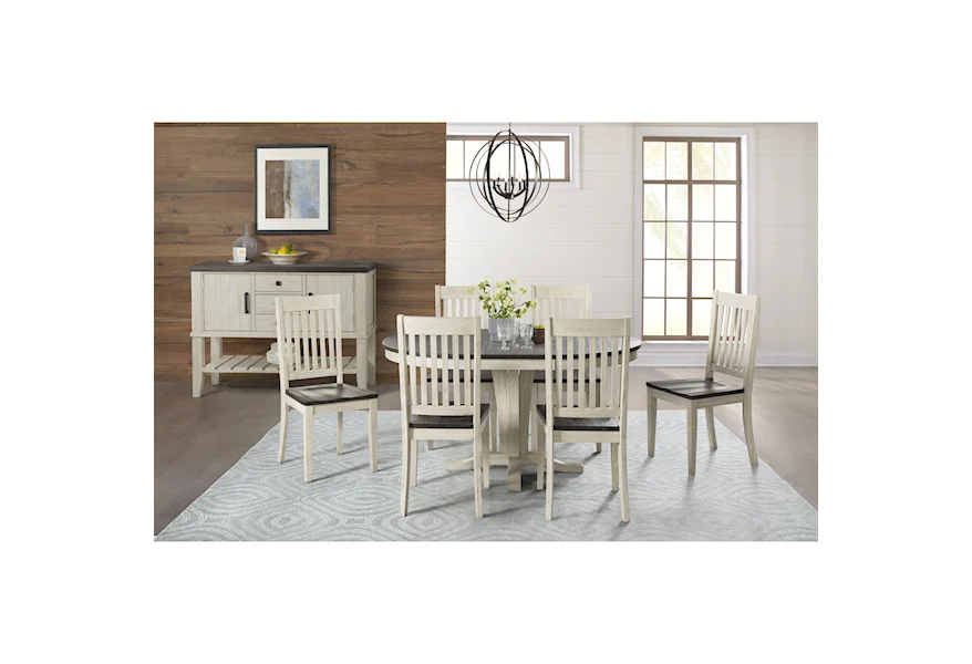 Huron Formal Dining Room Group by AAmerica at Esprit Decor Home Furnishings